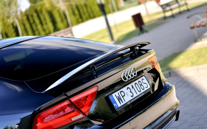 Audi A7 cena 85500 przebieg: 298590, rok produkcji 2012 z Płock małe 781